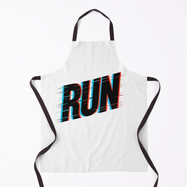 Item preview, Run Glitch Bold Retro Vaporwave Fitness Graphic designed and sold by Amanda's Factory.