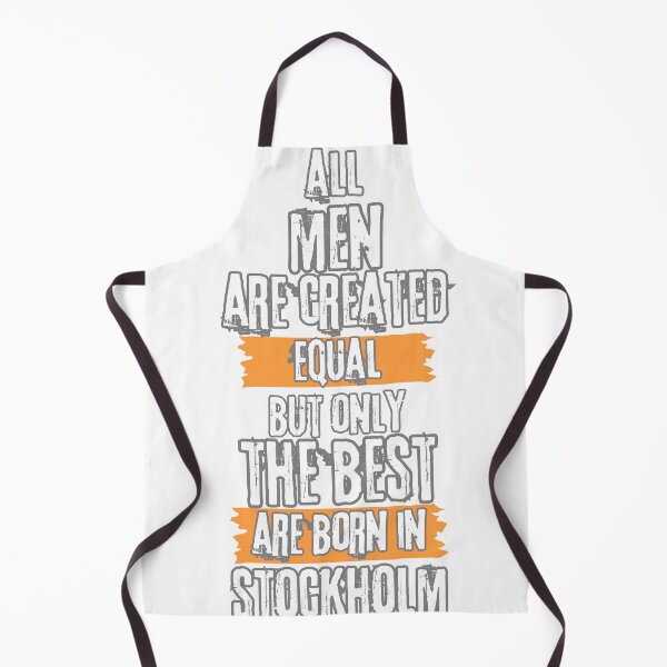 Item preview, Only the Best Are Born in Stockholm – Funny Swedish Pride Design designed and sold by Redkaone.