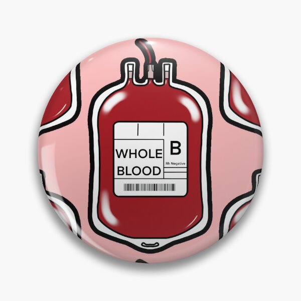 Item preview, B neg blood bag designed and sold by ashyssciencedesigns.