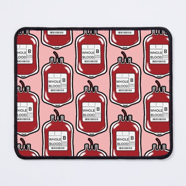 Item preview, B neg blood bag designed and sold by ashyssciencedesigns.