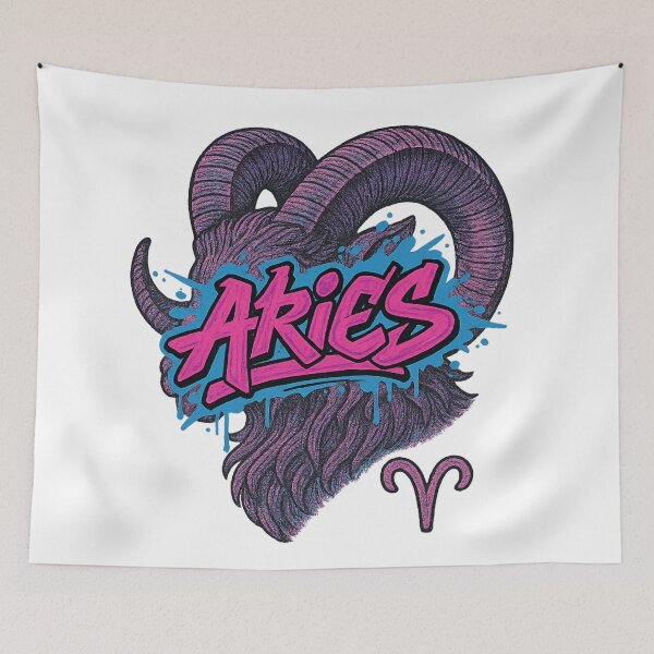 Item preview, Aries Graffiti  designed and sold by MWTK2021.