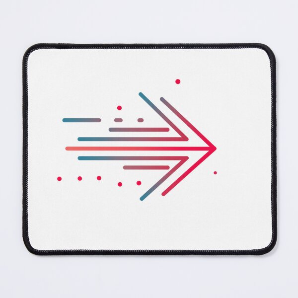 Item preview, Glitched Neon Arrow – Futuristic Speed Vector Design designed and sold by Alphakenon.