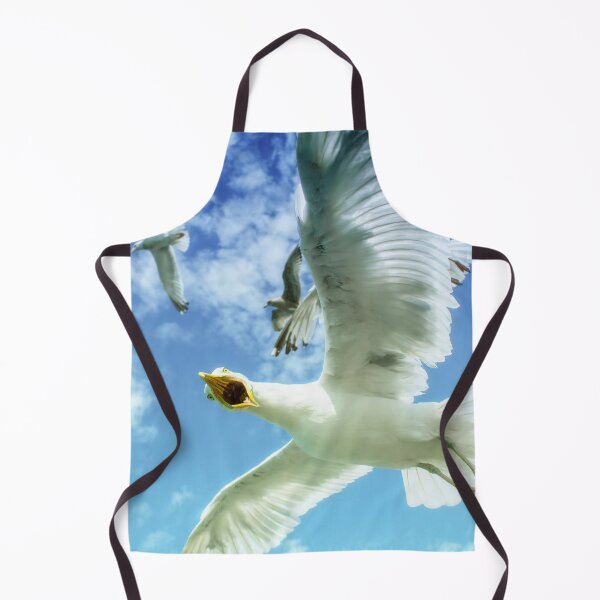 Item preview, Starving Brighton Gulls by heidiannemorris © designed and sold by FOLK ART FUSION by heidiannemorris.
