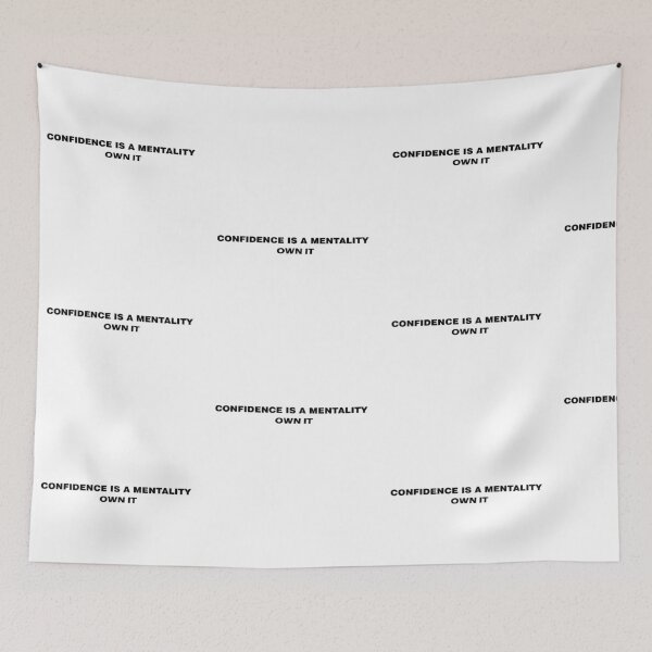 Item preview, Confidence Is a Mindset Bold Empowerment Quote designed and sold by Gracie_Designs.