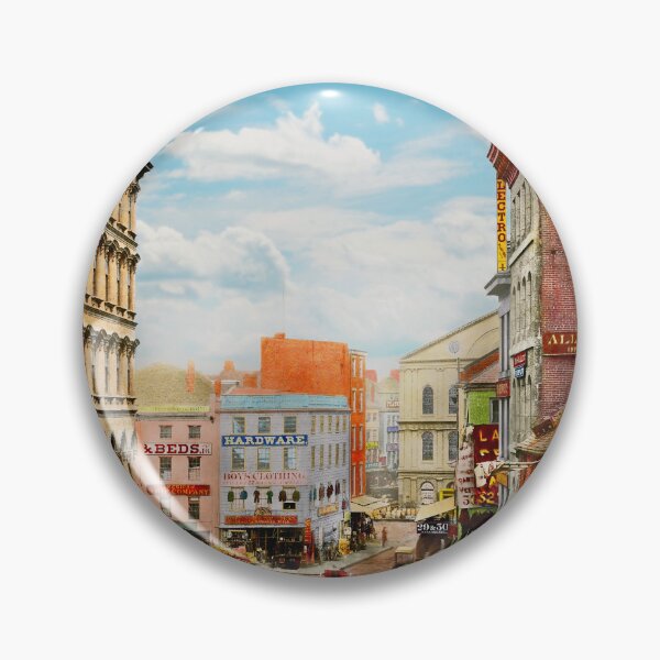 Item preview, City - Boston, MA - Dock Square 1858 designed and sold by Mike Savad Photography.