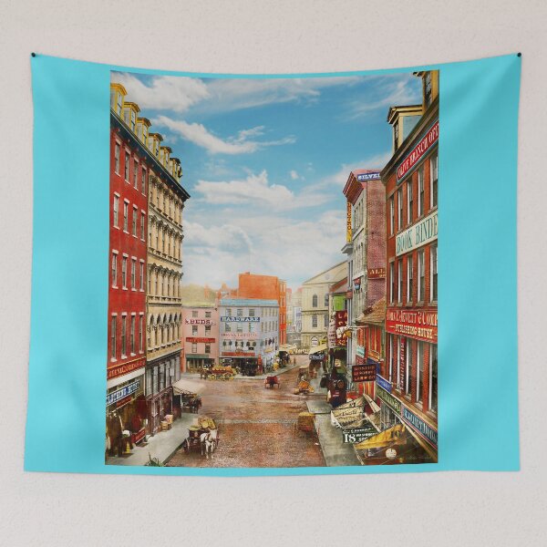 Item preview, City - Boston, MA - Dock Square 1858 designed and sold by Mike Savad Photography.