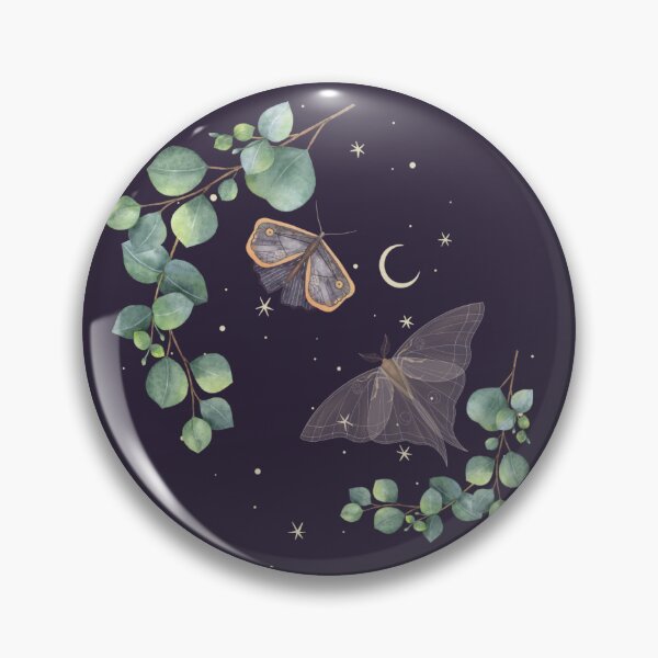 Item preview, Whimsy Moth designed and sold by Kendra Art & Design Magic.