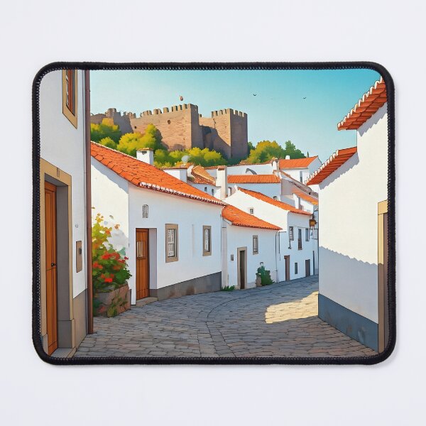 Item preview, Marvao: Autumn Morning in Narrow Streets designed and sold by LSVart.
