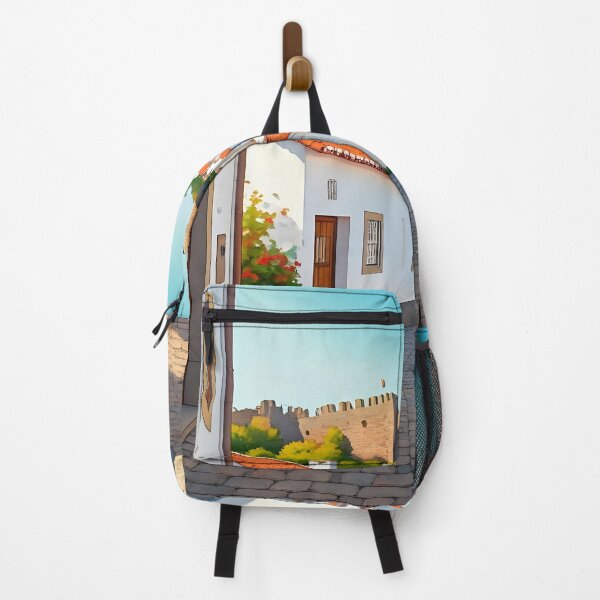 Item preview, Marvao: Autumn Morning in Narrow Streets designed and sold by LSVart.