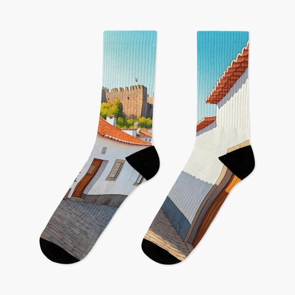 Item preview, Marvao: Autumn Morning in Narrow Streets designed and sold by LSVart.