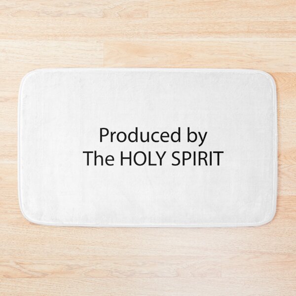 Item preview, Produced by the Holy Spirit – Christian Faith Quote designed and sold by Gracie_Designs.