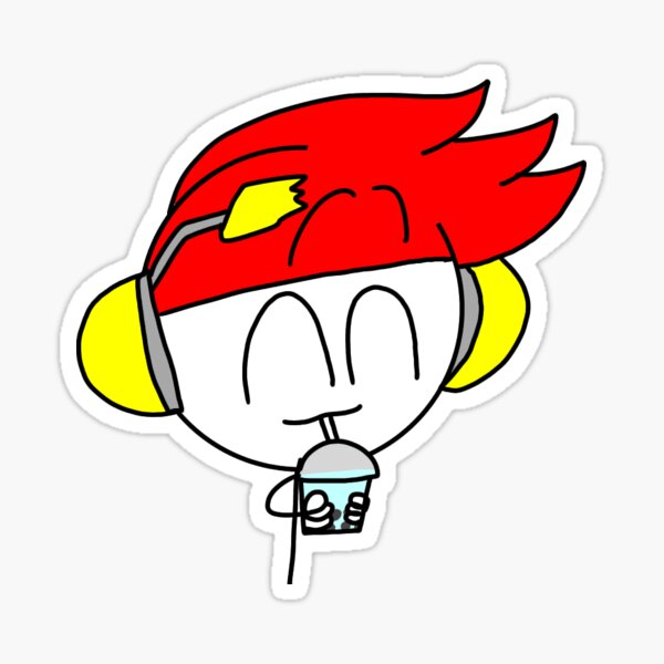 Item preview, Darwin with Taro Boba! designed and sold by Darwin-Spark.