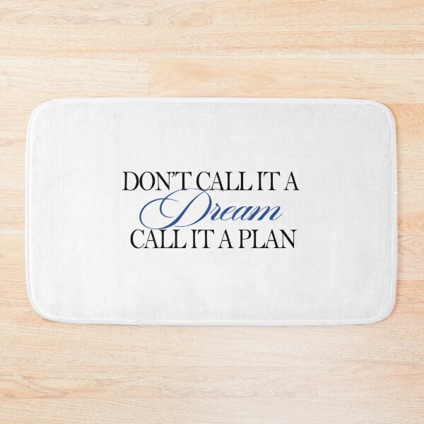 Item preview, Don’t Call It a Dream Call It a Plan – Elegant Motivational Quote designed and sold by Gracie_Designs.