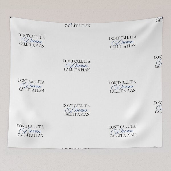 Item preview, Don’t Call It a Dream Call It a Plan – Elegant Motivational Quote designed and sold by Gracie_Designs.