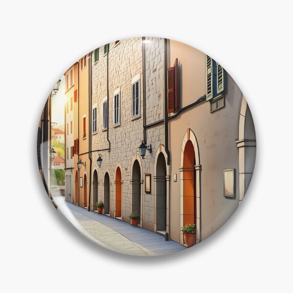 Item preview, Orvieto, Umbria: Early Summer Evening in Golden Light designed and sold by LSVart.