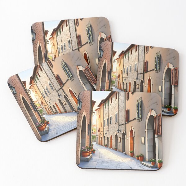 Item preview, Orvieto, Umbria: Early Summer Evening in Golden Light designed and sold by LSVart.