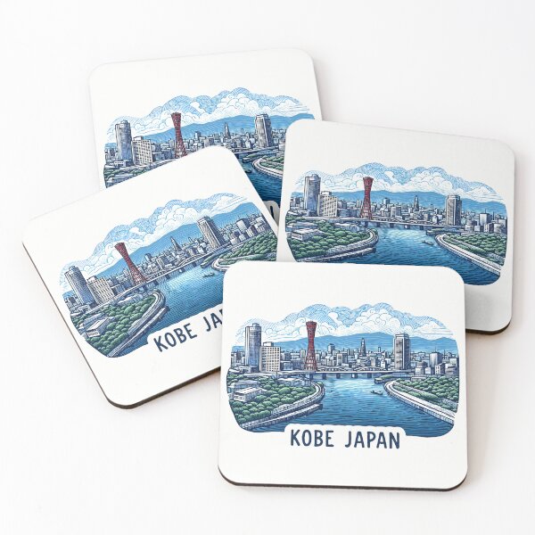 Item preview, Kobe Japan  designed and sold by PaintMeWorld.