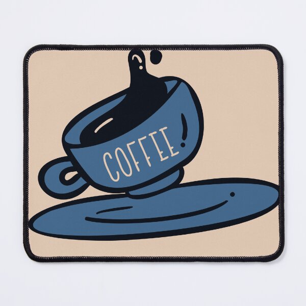 Item preview, Flat Design Illustration with Coffee Cup at Hand Draw Doodle Style	 designed and sold by AlginaPugachova.