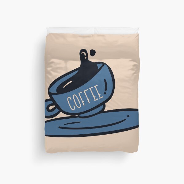 Item preview, Flat Design Illustration with Coffee Cup at Hand Draw Doodle Style	 designed and sold by AlginaPugachova.
