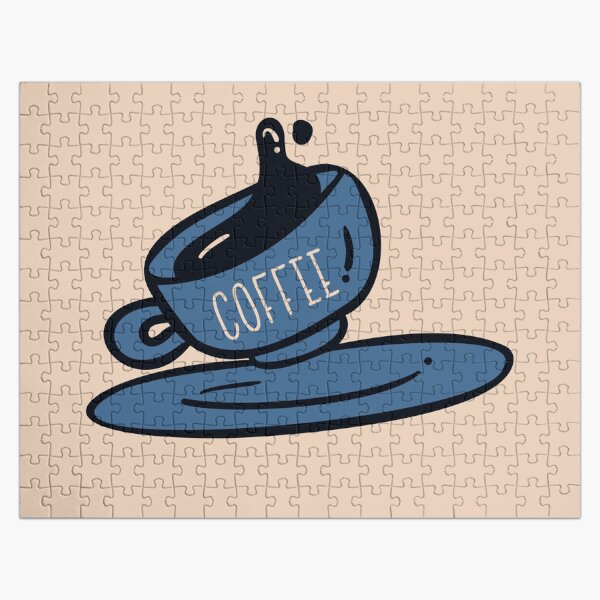 Item preview, Flat Design Illustration with Coffee Cup at Hand Draw Doodle Style designed and sold by AlginaPugachova.