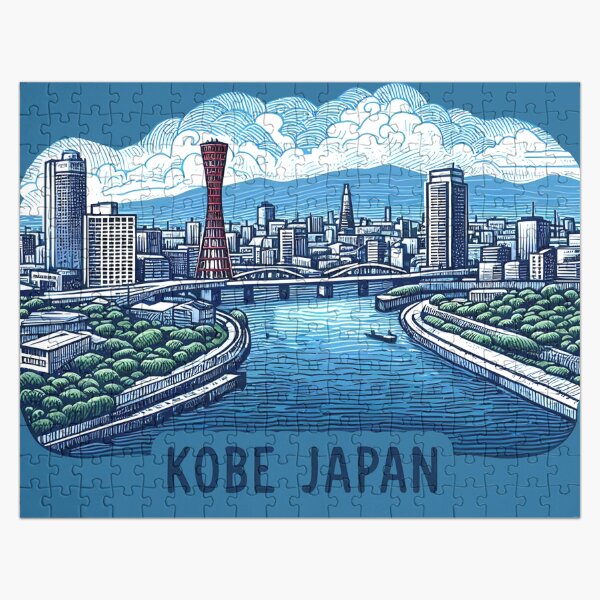 Item preview, Kobe Japan designed and sold by PaintMeWorld.