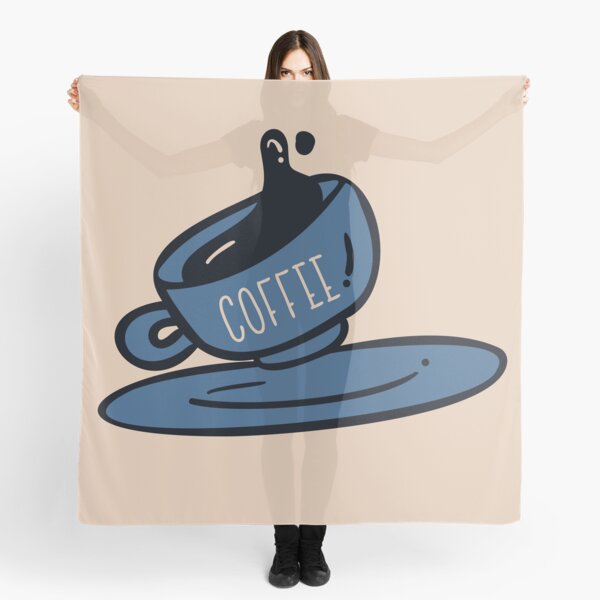 Item preview, Flat Design Illustration with Coffee Cup at Hand Draw Doodle Style designed and sold by AlginaPugachova.