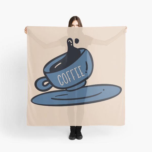 Item preview, Flat Design Illustration with Coffee Cup at Hand Draw Doodle Style designed and sold by AlginaPugachova.