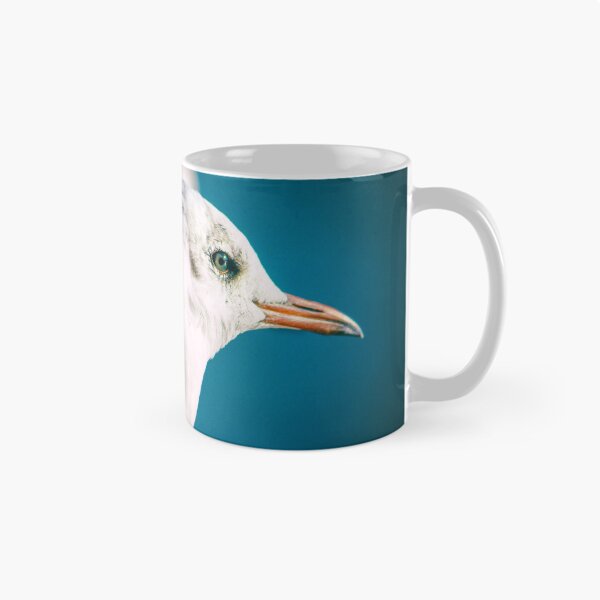 Item preview, Juvenile Black-headed Gull Serene Portrait by heidiannemorris © designed and sold by FOLK ART FUSION by heidiannemorris.