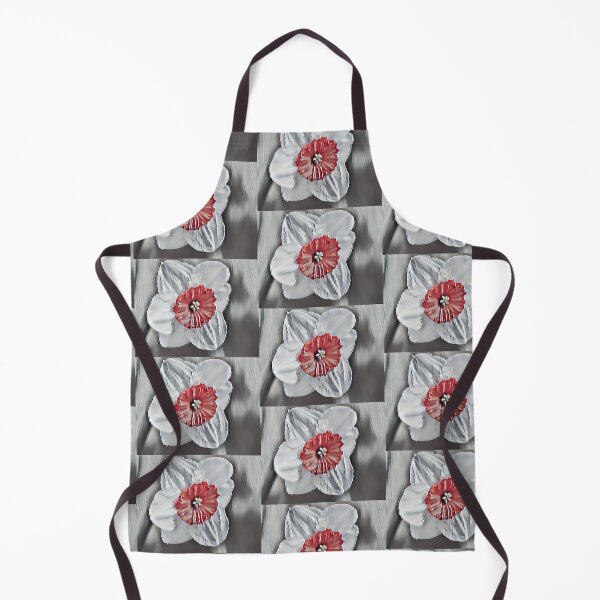 Item preview, 7 Ways This Red-Centered White Daffodil Flower Art Brightens Any Space designed and sold by POETTICA.