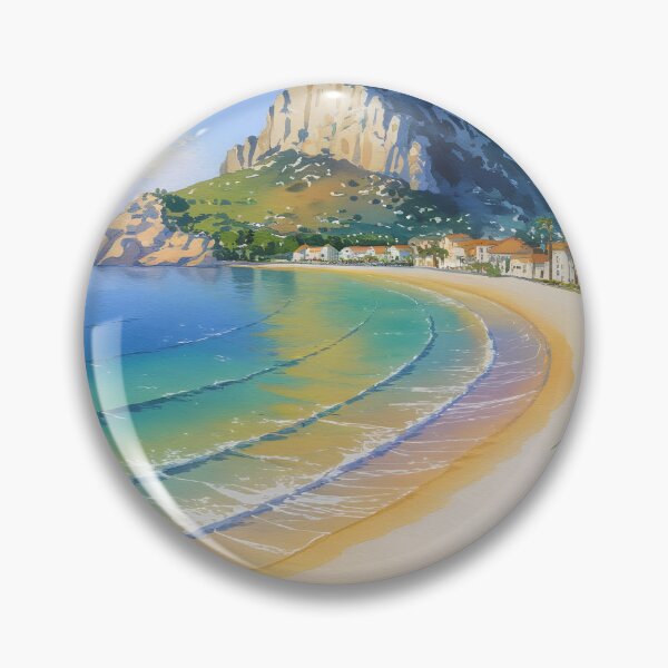 Item preview, San Vito Lo Capo Beach: Clear Mid-Summer Morning Splendor designed and sold by LSVart.