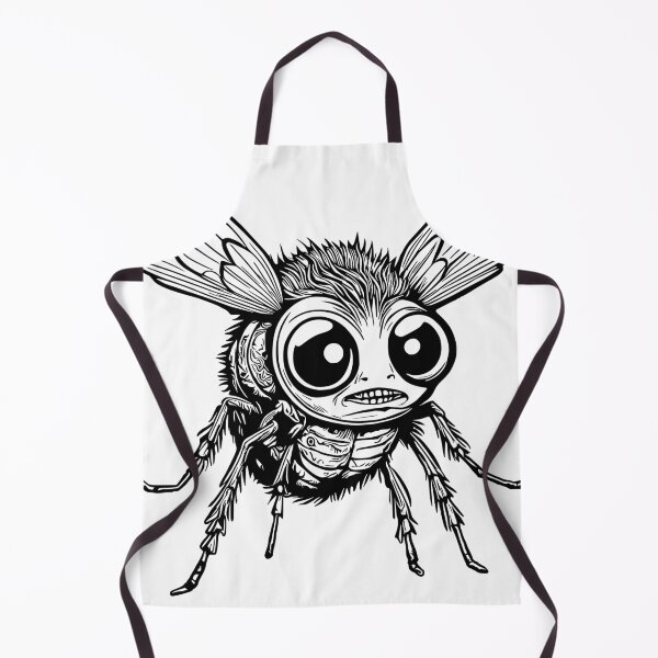 Item preview, The Fly Sticker – Black & White Lowbrow Grime | The Karma Sticker Fix designed and sold by macvoodoodesign.