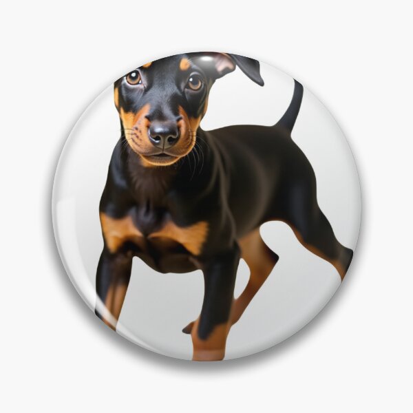 Item preview, Adorable Doberman Pinscher | Loyal Companion designed and sold by panchoflex.