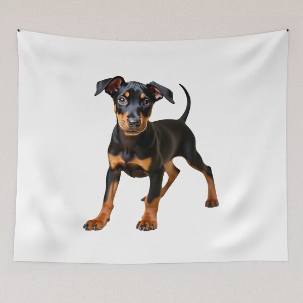 Item preview, Adorable Doberman Pinscher | Loyal Companion designed and sold by panchoflex.