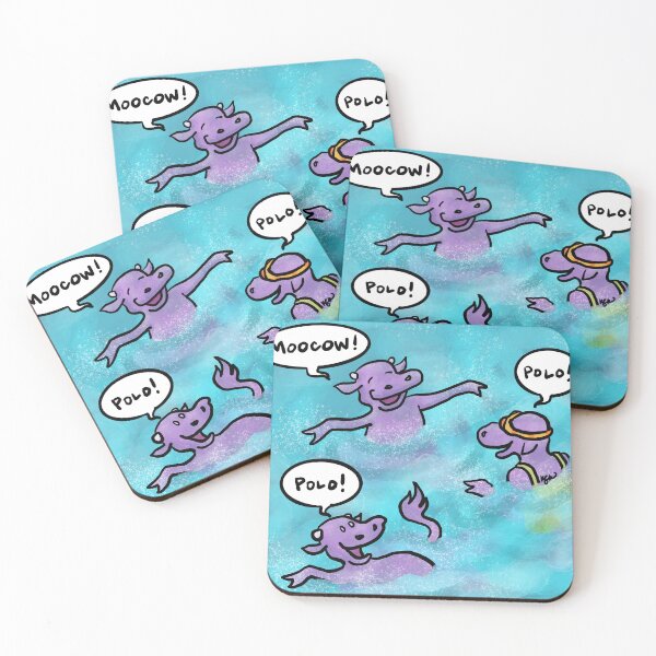 Item preview, Moocow! Polo! designed and sold by Kat Kuo.