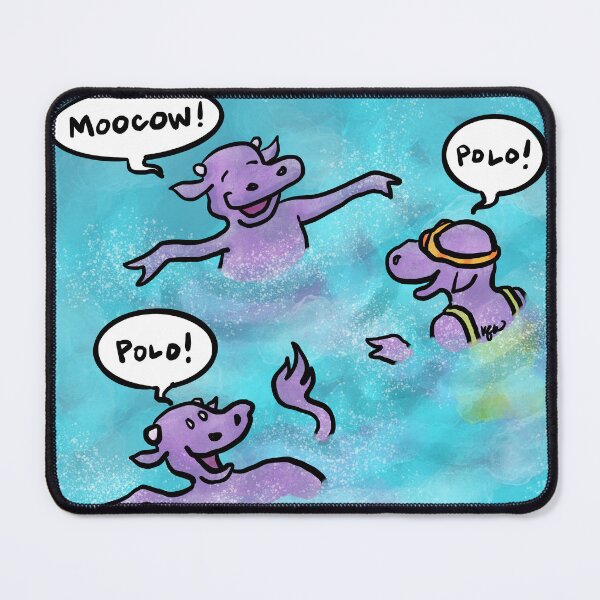 Item preview, Moocow! Polo! designed and sold by Kat Kuo.