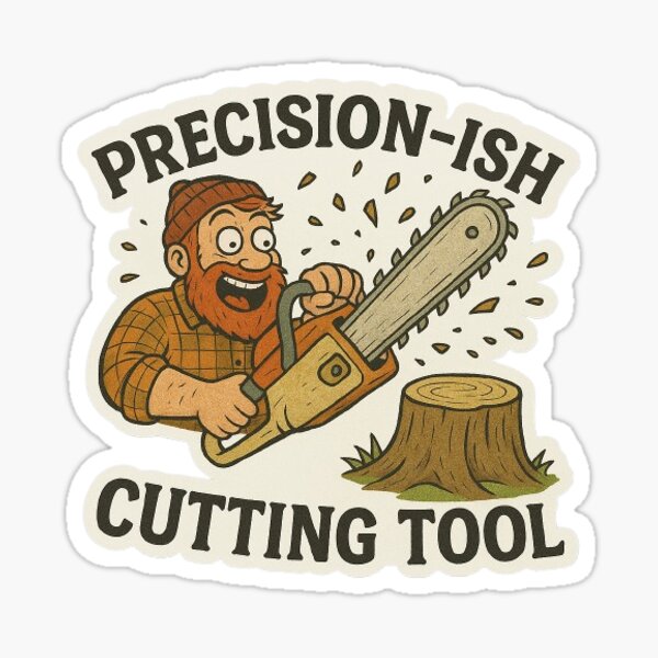 Item preview, Precision-ish Cutting Tool Chainsaw designed and sold by 2secondacres.