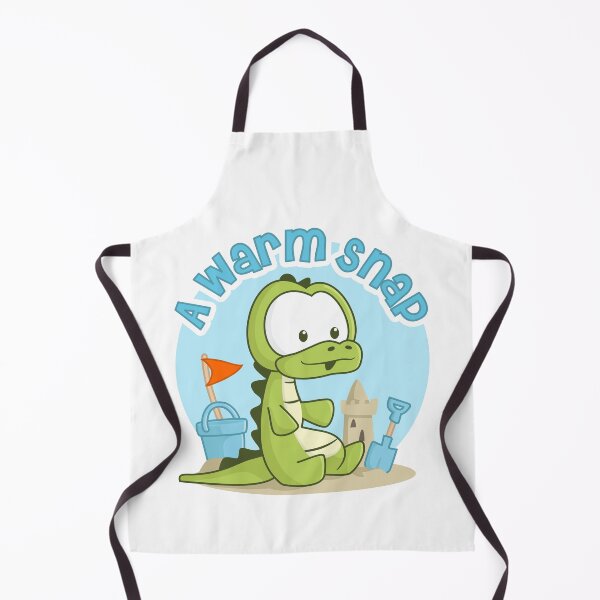 Item preview, Beach Days 'A Warm Snap' – Cute Beach Crocodile Illustration designed and sold by Sore Creations.
