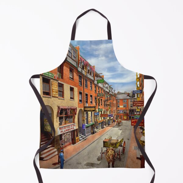 Item preview, City - Boston, MA - Vying for your attention 1901 designed and sold by Mike Savad Photography.