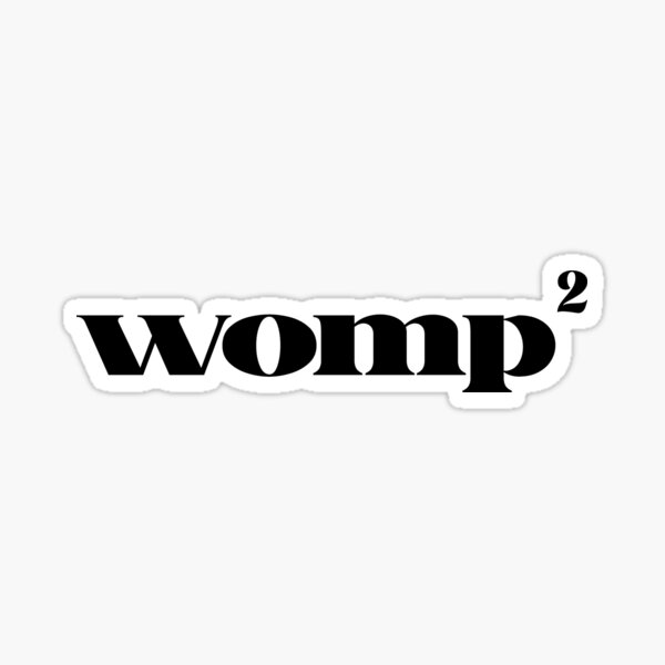 Item preview, Womp Squared – Funny Minimal Math Joke Aesthetic designed and sold by Gracie_Designs.