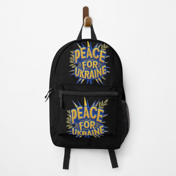 Item preview, Peace for Ukraine Embroidered Patch Design designed and sold by ArtDesignTp.
