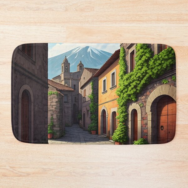 Item preview, Randazzo, Sicily: Medieval Charm on Etna’s Spring Morning designed and sold by LSVart.