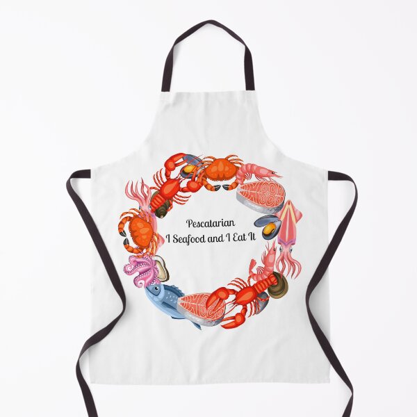 Item preview, Pescatarian: I Seafood And I eat It - Bold Design for Food Lovers designed and sold by Cathy Cirisan.