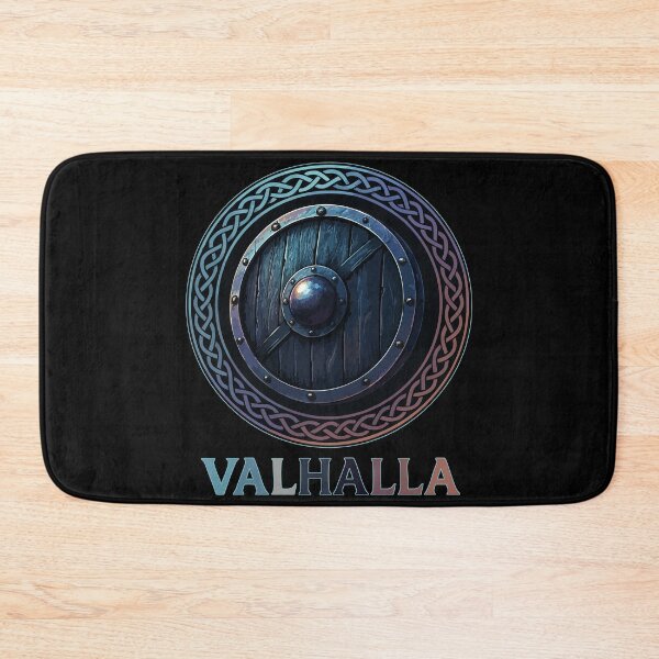 Item preview, Viking Shield Valhalla Norse Mythology designed and sold by TomFrontierArt.