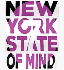 7 Train New York State of Mind New York Raised Me Poster