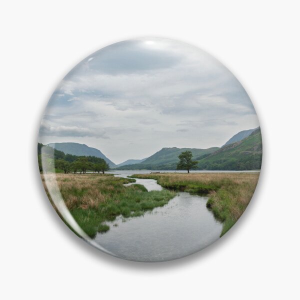 Item preview, Serene View of Lake Buttermere With Grey Clouds designed and sold by David Patterson.