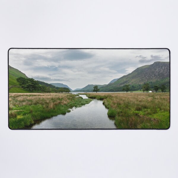 Item preview, Serene View of Lake Buttermere With Grey Clouds designed and sold by David Patterson.
