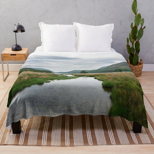 Item preview, Serene View of Lake Buttermere With Grey Clouds designed and sold by David Patterson.