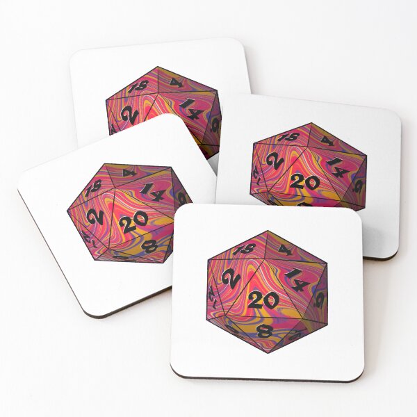Item preview, Pride Dice: Pan Flag Discrete D20 designed and sold by cetfish.