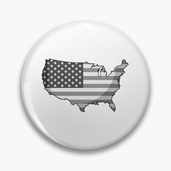 Item preview, American Flag USA Map  designed and sold by Paper Drip.