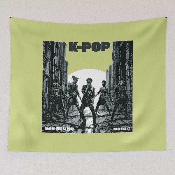 Item preview, K-Pop Boy Group art designed and sold by KiwiRider.